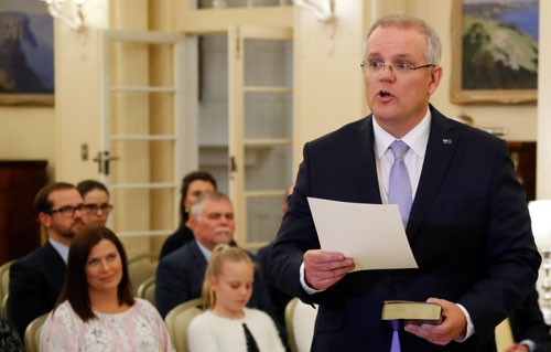 Úc có thủ tướng mới, đảng cầm quyền bầm dập - Ảnh 1.