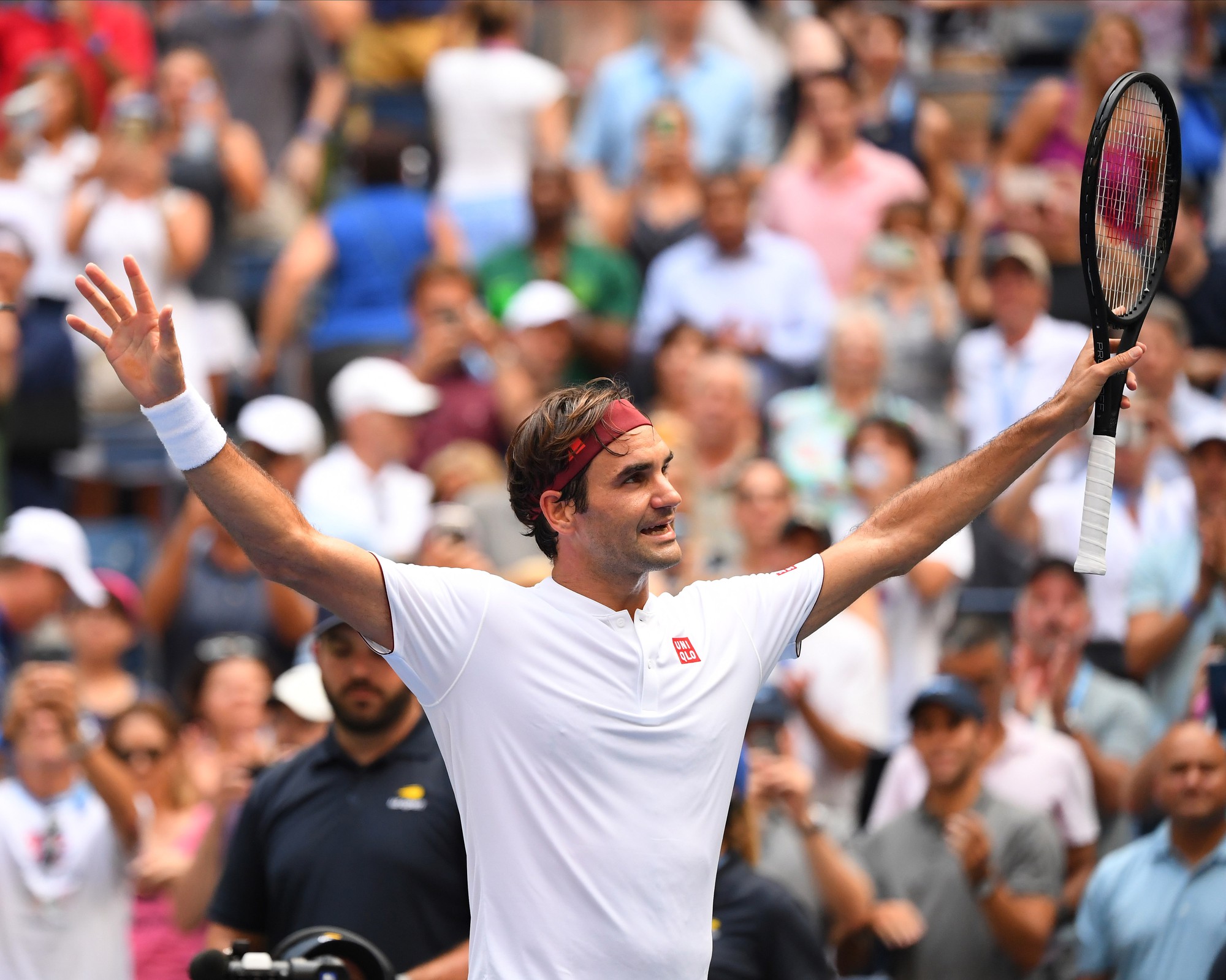 Clip: Djokovic, Federer tiếp bước Nadal vào vòng 3 US Open 2018 - Ảnh 5.