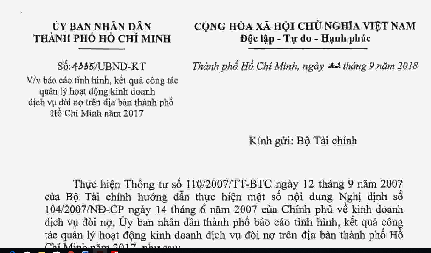 TP HCM kiến nghị Chính phủ cấm dịch vụ đòi nợ thuê - Báo Người lao ...