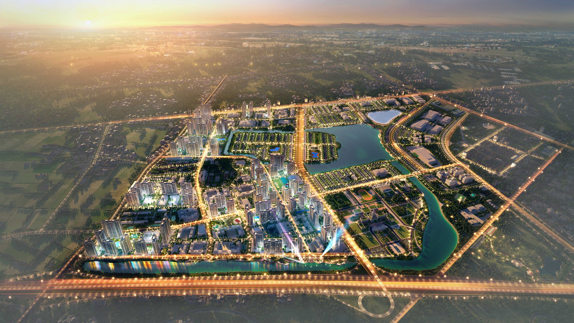 Mô hình quy hoạch VinCity: Đại đô thị đẳng cấp Singapore và hơn thế nữa