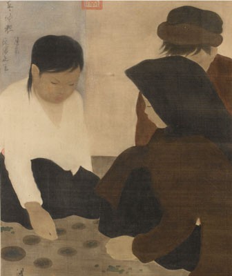 Bức tranh Gia đình của Lê Phổ bán với giá gần 750.000 USD - Ảnh 2.