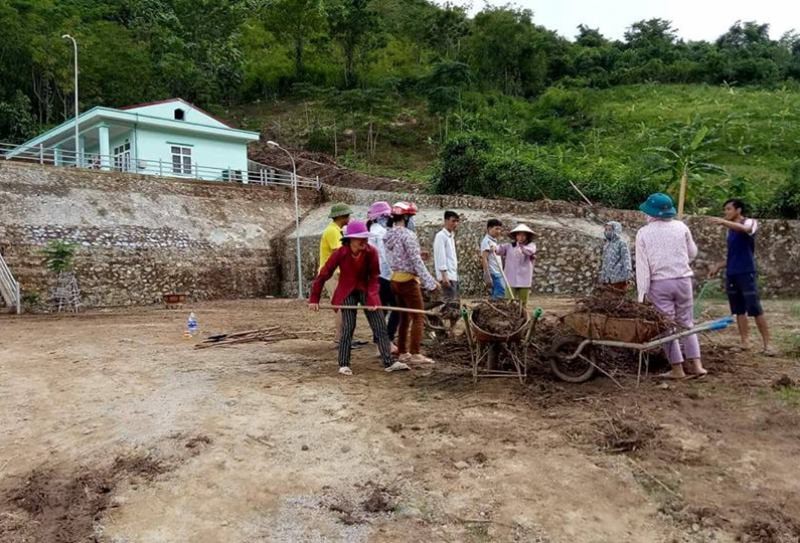 Hình ảnh khai giảng năm học mới ở vùng tâm lũ Mường Lát - Ảnh 4. Hình ảnh khai trường niên học mới ở vùng tâm lũ Mường Lát - Ảnh 4.