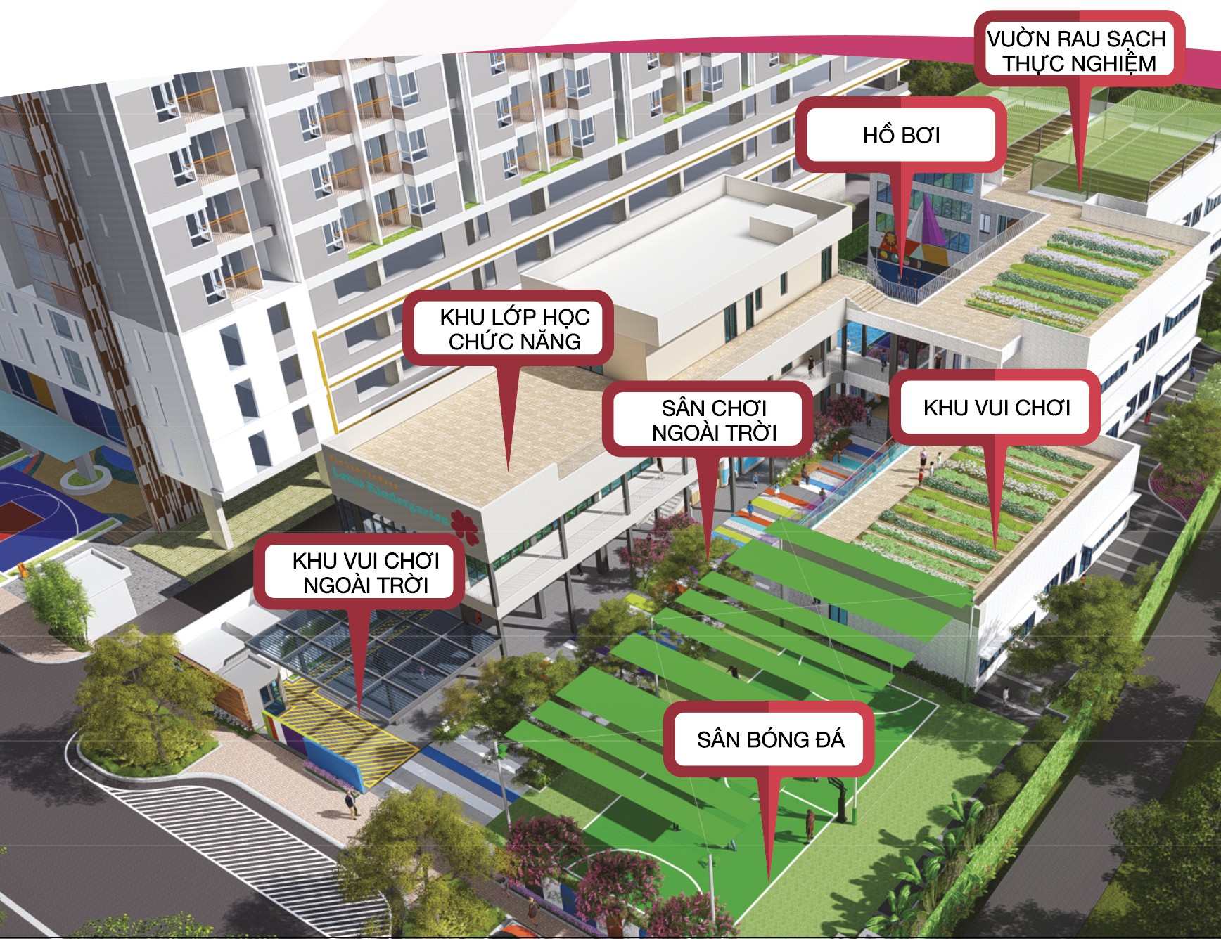 Khánh thành trường mẫu giáo chuẩn quốc tế nhận trẻ từ 19 tháng tuổi - Ảnh 1. Khánh thành nhà giữ trẻ chuẩn quốc tế nhận trẻ từ 19 tháng tuổi - Ảnh 1.