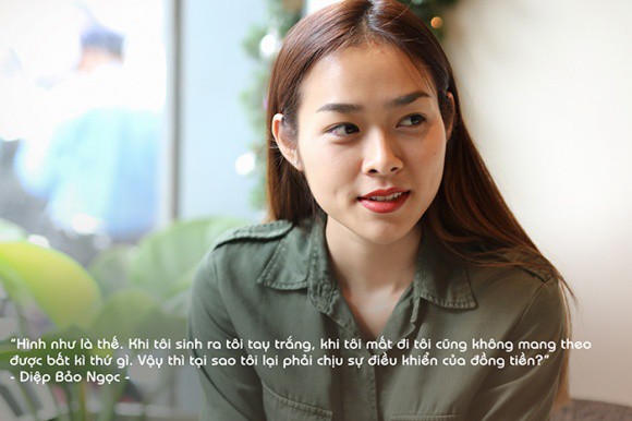Diệp Bảo Ngọc: "Cuộc sống đàn bà cần ba không".