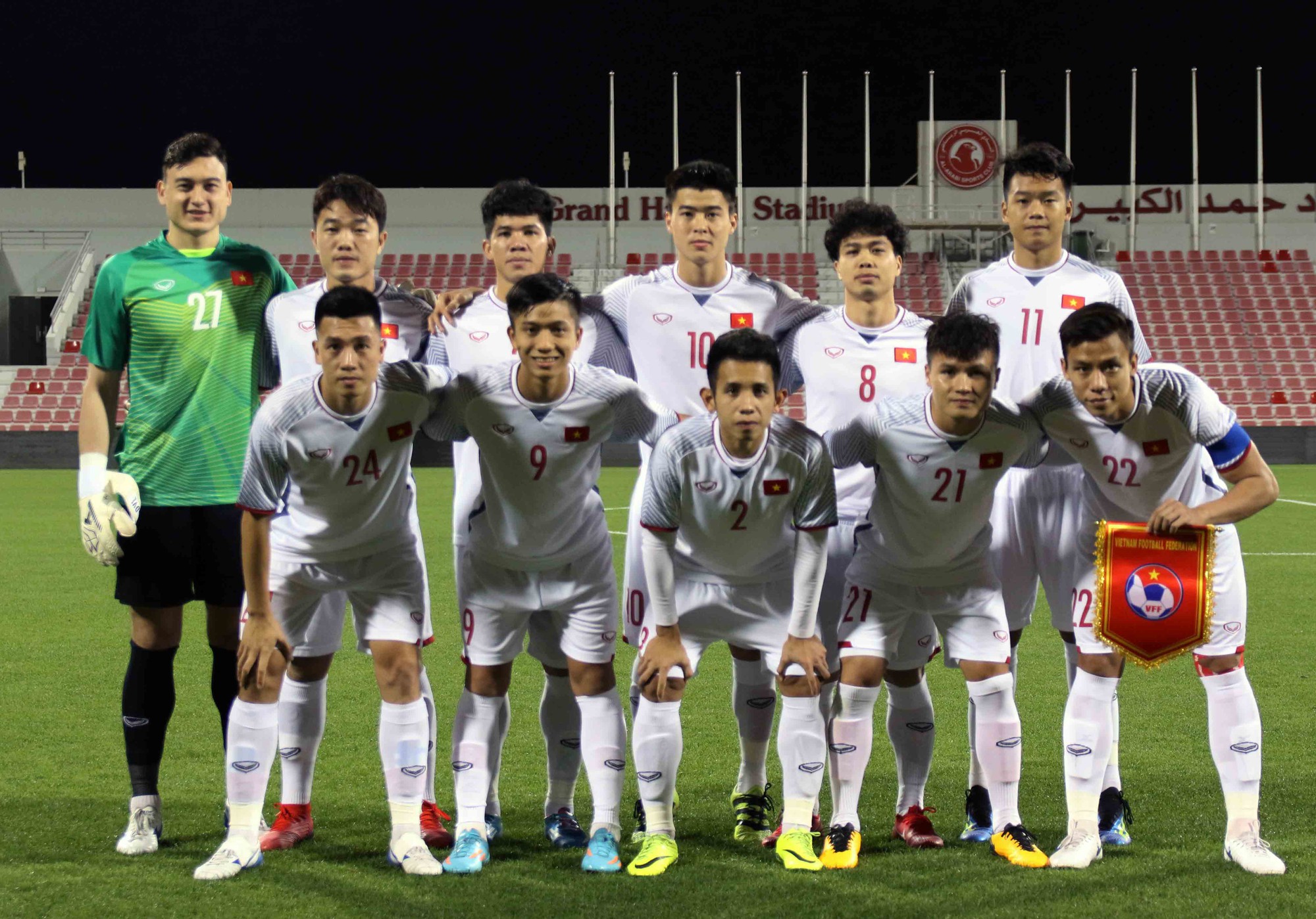 Thủ thành Đặng Văn Lâm đã sẵn sàng cho trận gặp đội tuyển Nhật Bản