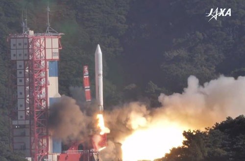 Tên lửa Epsilon phóng vệ tinh do Việt Nam chế tạo vào vũ trụ - Ảnh 1.
