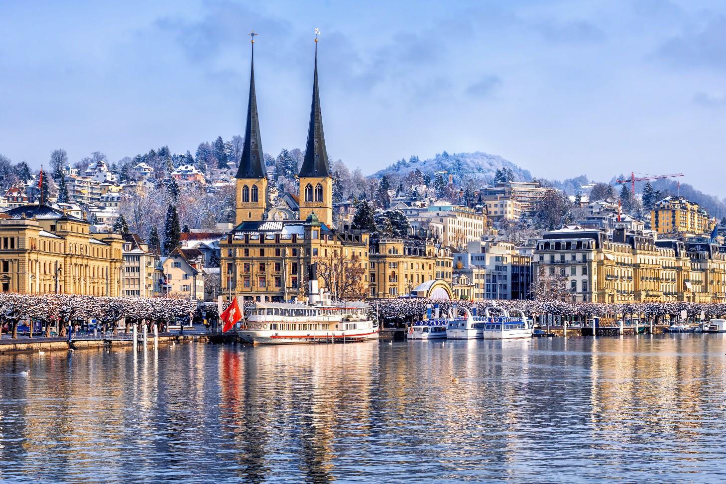 Vẻ đẹp Thụy Sĩ vào mùa đông - Báo Người lao động