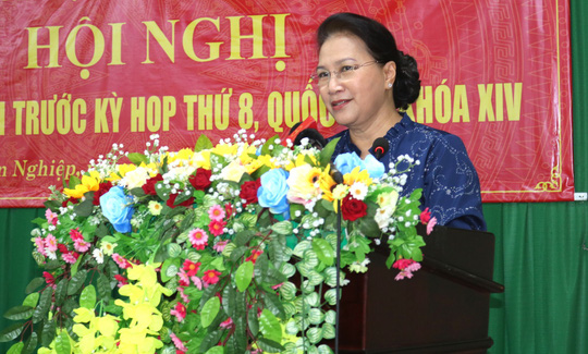 Chủ tịch Quốc hội Nguyễn Thị Kim Ngân nói về 12 dự án ngàn tỉ đắp chiếu của Bộ Công thương - Ảnh 1.
