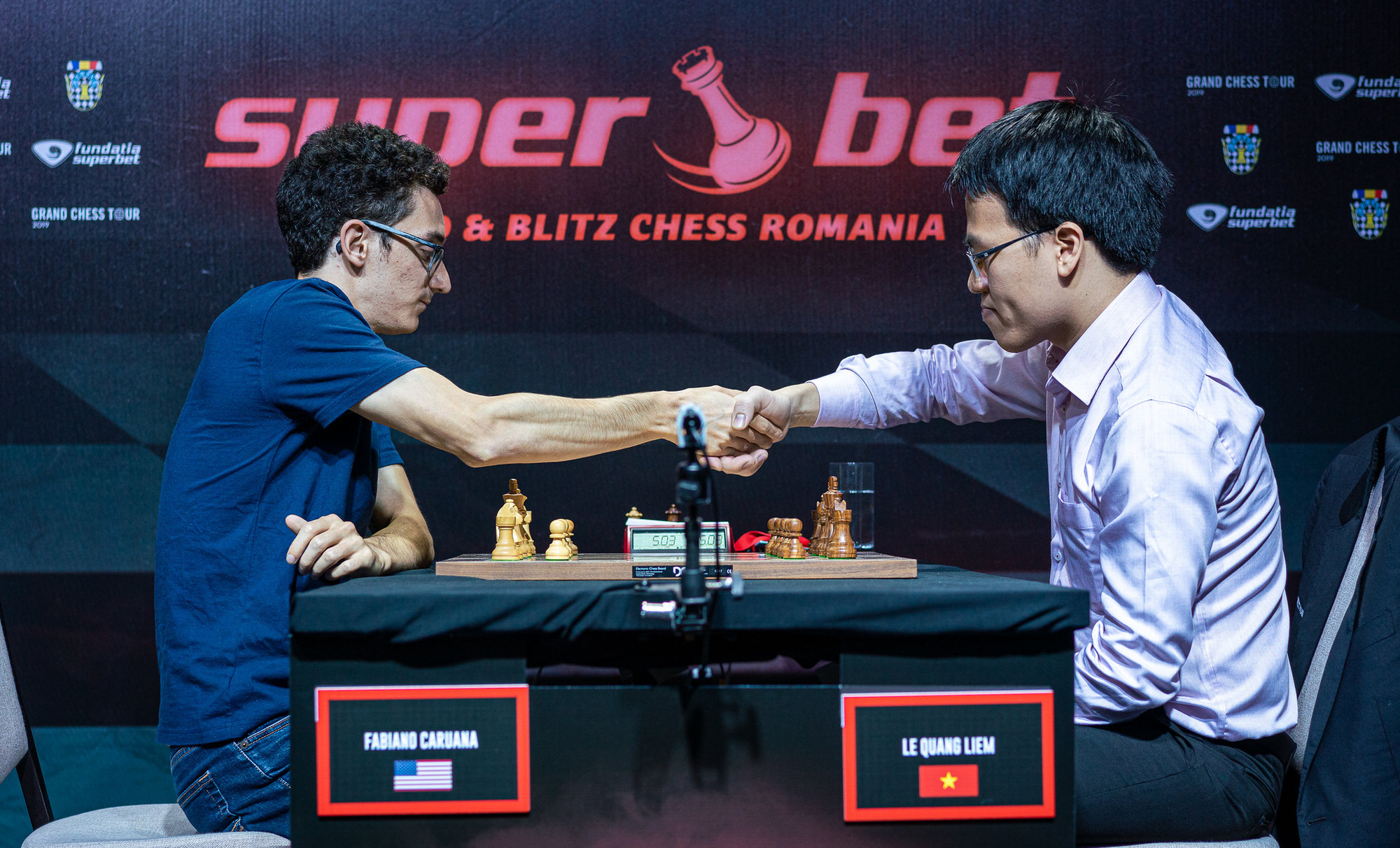 Lê Quang Liêm xếp hạng 4 Grand Chess Tour Superbet