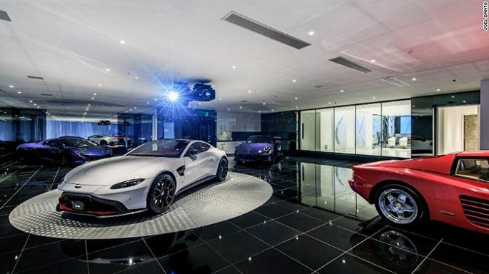 Bên trong garage ôtô của giới siêu giàu