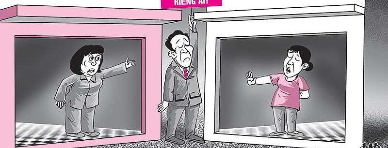 Hai bà hàng xóm và cuộc tranh giành hy hữu