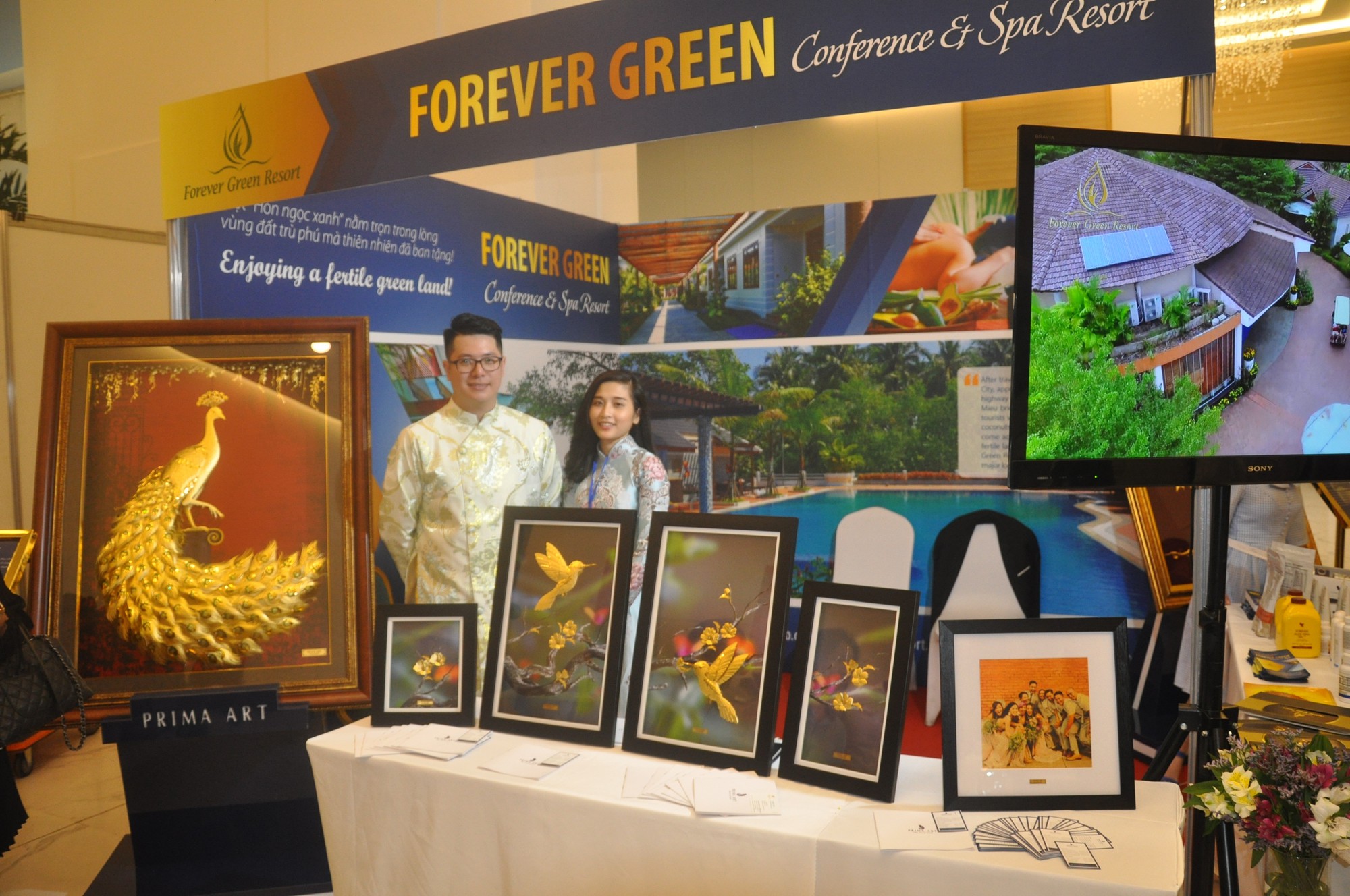 Forever Green Resort cùng góp thông điệp tại Triển lãm hoa quốc tế Việt Nam