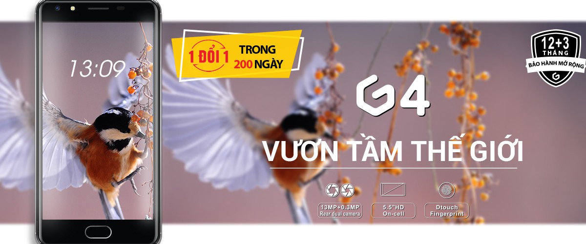 Ra mắt điện thoại BAVAPEN GEECOO G4