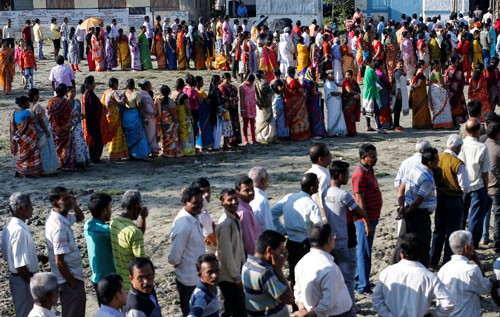 Ấn Độ bước vào cuộc bầu cử kéo dài 39 ngày - Ảnh 1.