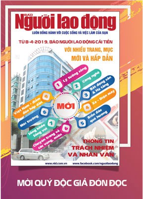 Báo Người Lao Động cải tiến vì bạn đọc - Ảnh 1. Báo Người Lao Động cải tiến vì bạn đọc - Ảnh 1.