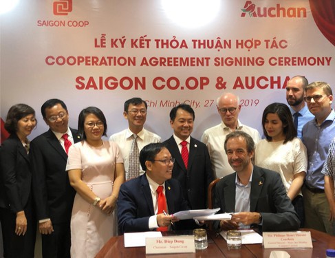 Saigon Co.op tiếp quản Auchan Việt Nam - Ảnh 1.