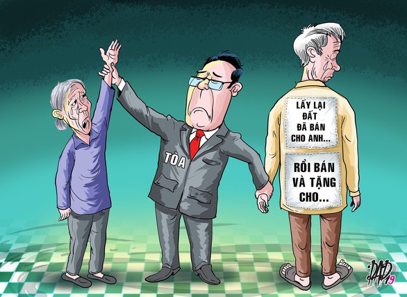 Giá đất lên cao, nghĩa tình xuống thấp