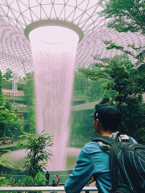 Từ mưa trong nhà đến nấc thang lên thiên đường, ra mà xem Singapore ngát xanh này! - Ảnh 3.