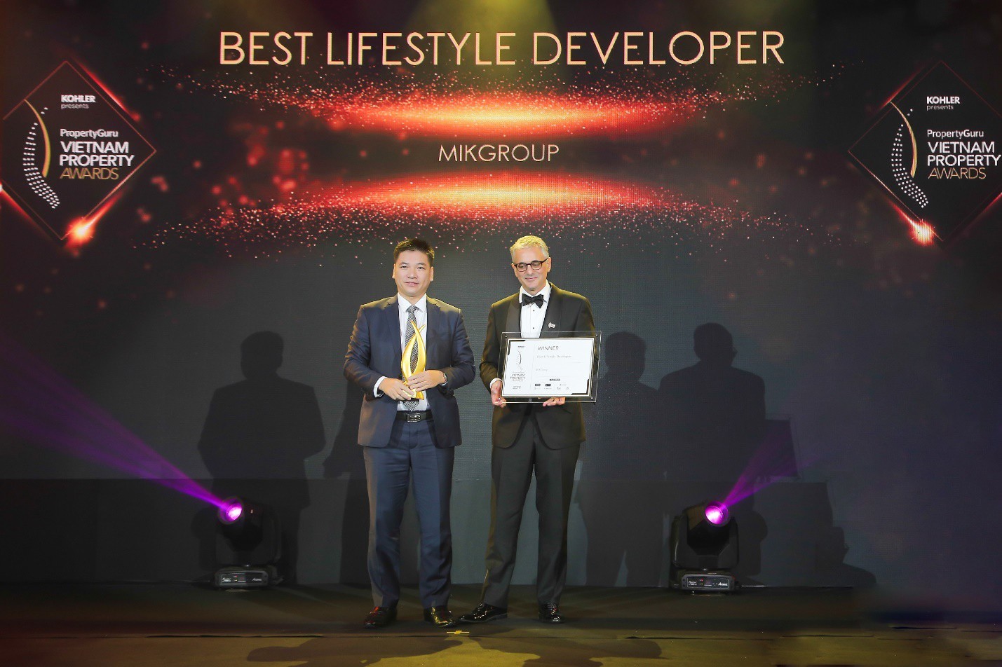 MIKGroup được vinh danh là nhà phát triển BĐS phong cách sống tốt nhất