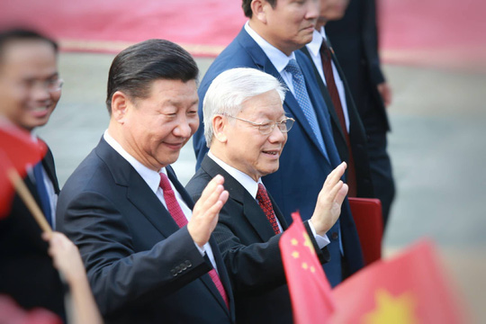 Lãnh đạo Việt Nam trao đổi điện mừng với lãnh đạo Trung Quốc - Ảnh 1.
