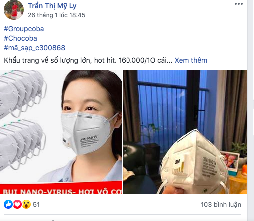 Lo sợ dịch viêm phổi Vũ Hán, khẩu trang “cháy” hàng trên cả nước - Ảnh 3.