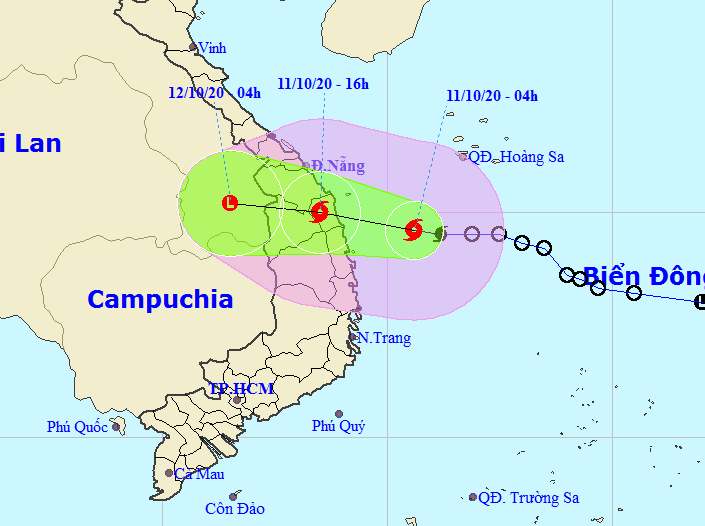 20 người chết và mất tích do mưa lũ; trưa nay bão số 6 đổ bộ Quảng Nam - Bình Định - Ảnh 1.