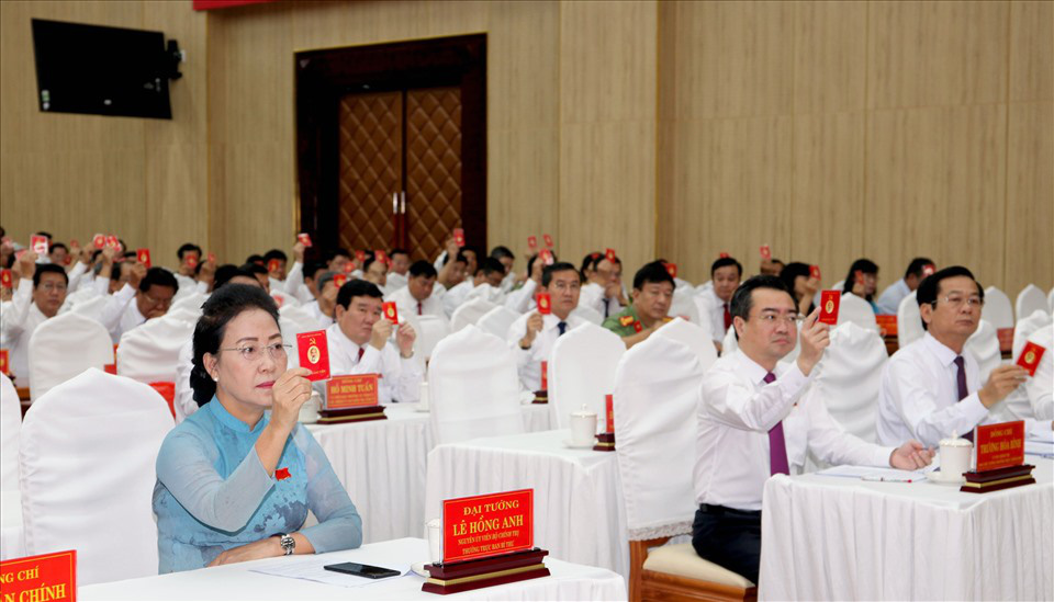 The Kien Giang Party Provincial Committee Congress ended the preparatory session - Photo 2.