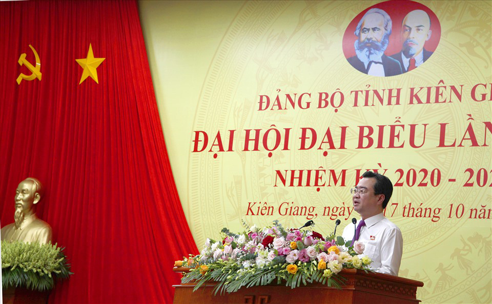 The Kien Giang Party Provincial Committee Congress ended the preparatory session - Photo 1.