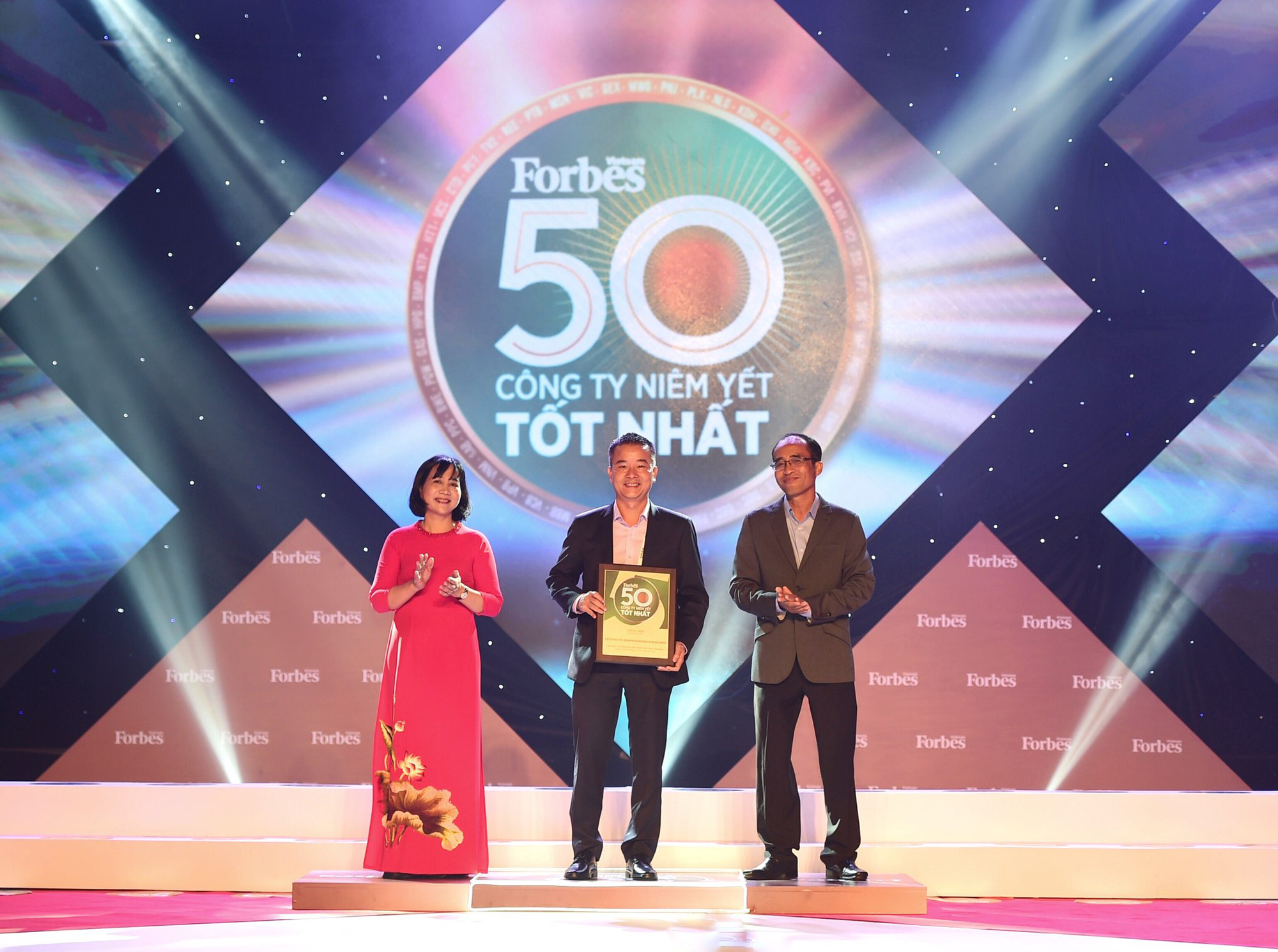 Lễ vinh danh 50 công ty niêm yết tốt nhất 2020 do Forbes Việt Nam bình chọn