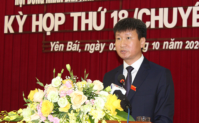 Yen Bai has the new 46-year-old president of the province - Photo 1.