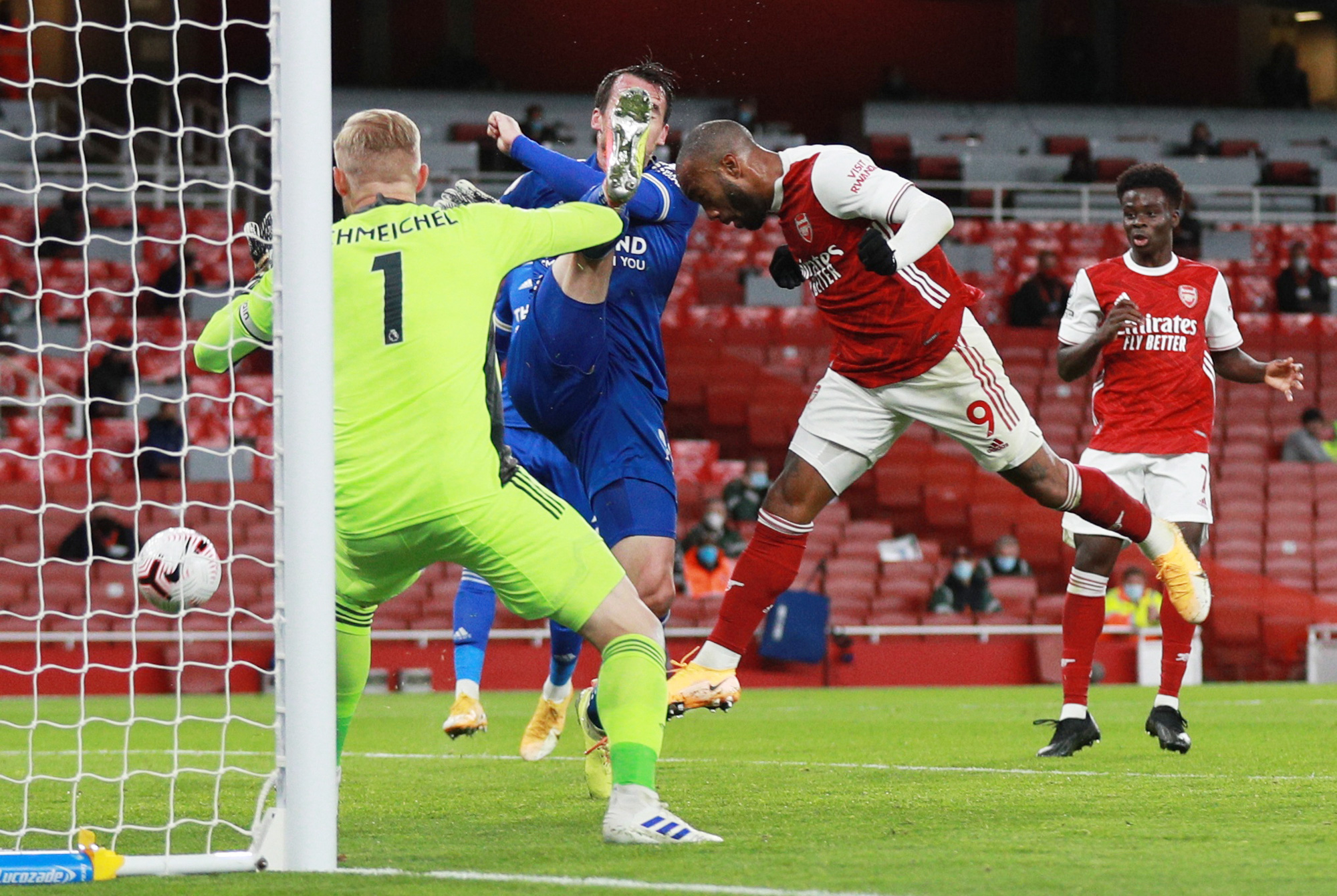 Super reserve Vardy scored for Leicester, Arsenal lost pain at Emirates - Photo 3.