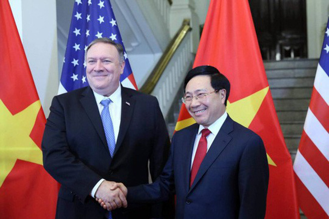 Ngoại trưởng Mỹ Michael Pompeo thăm Việt Nam - Ảnh 1.