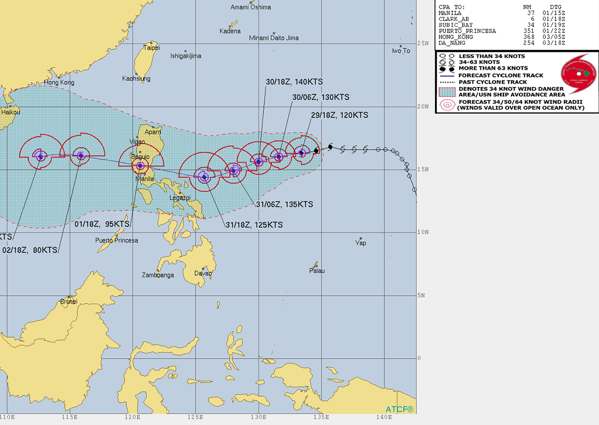 The god Hung Goni could become the strongest storm of the year - Photo 1.