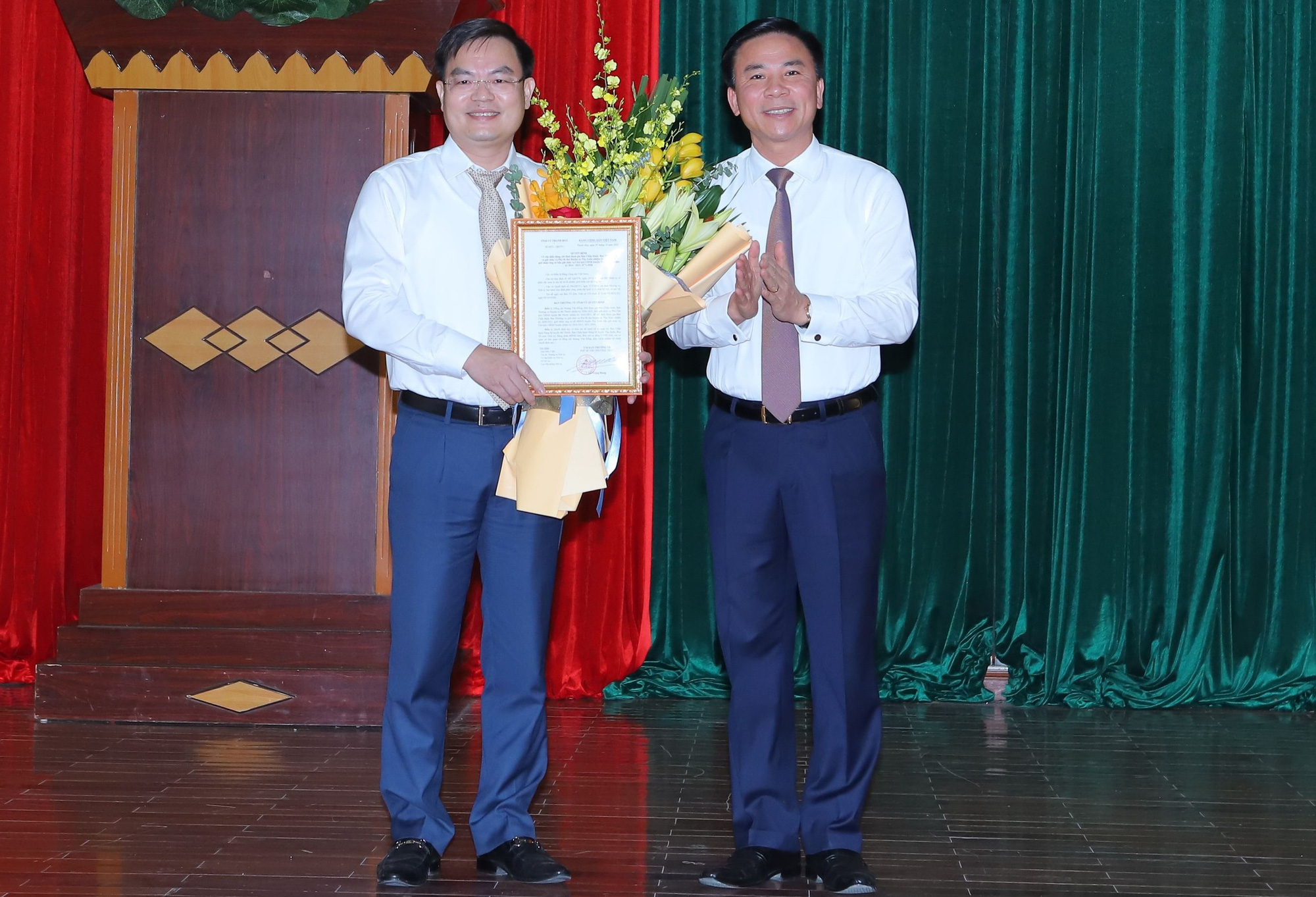 Thanh Hoa mobilizes and appoints a number of key leaders - Photo 4.