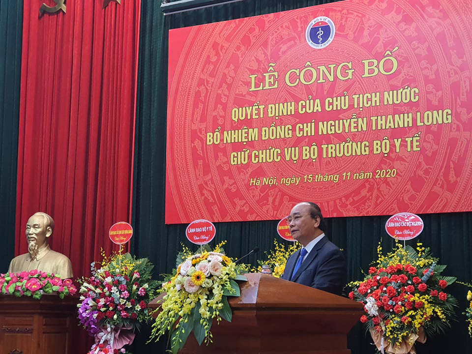 The Prime Minister granted the decision to appoint Mr. Nguyen Thanh Long as Minister of Health - Photo 1.