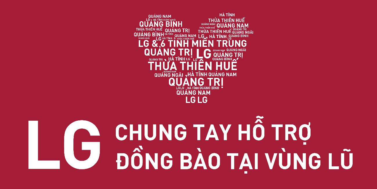 LG chung tay hỗ trợ đồng bào vùng lũ