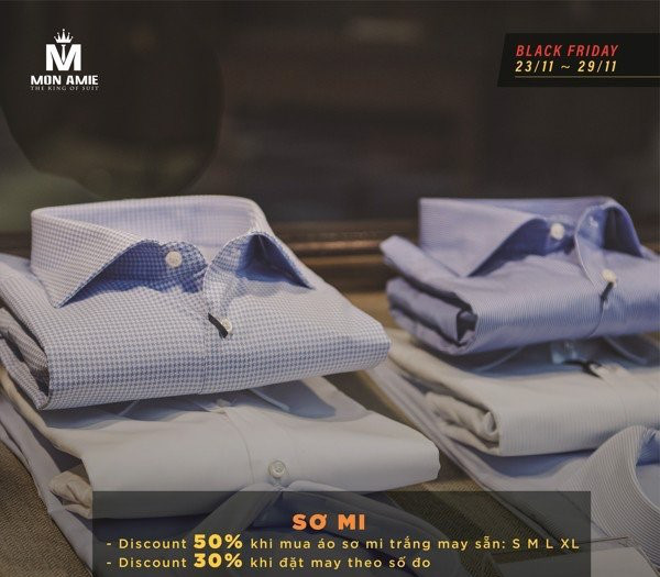 Mon Amie Black Friday – Tuần lễ mua sắm giảm giá đến 50%