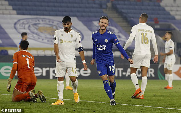 Vùi dập Sporting Braga 4-0, Leicester bay cao ở Europa League - Ảnh 5.