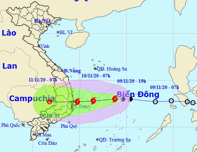 Bão số 12 chưa đổ bộ miền Trung, bão số 13 lại sắp vào Biển Đông - Ảnh 3.