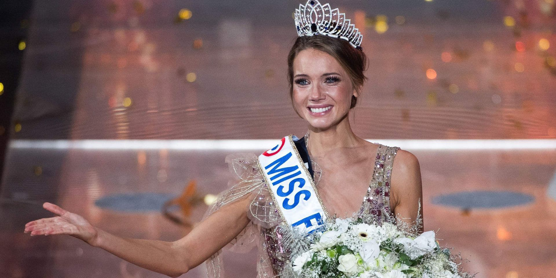 Nhan sắc người mẫu đăng quang Hoa hậu Pháp 2021 - Báo Người lao động