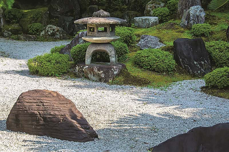 Nghệ thuật mô phỏng trong vườn Thiền