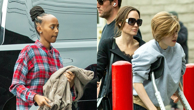 Angelina Jolie's two daughters had to have surgery - Photo 1.