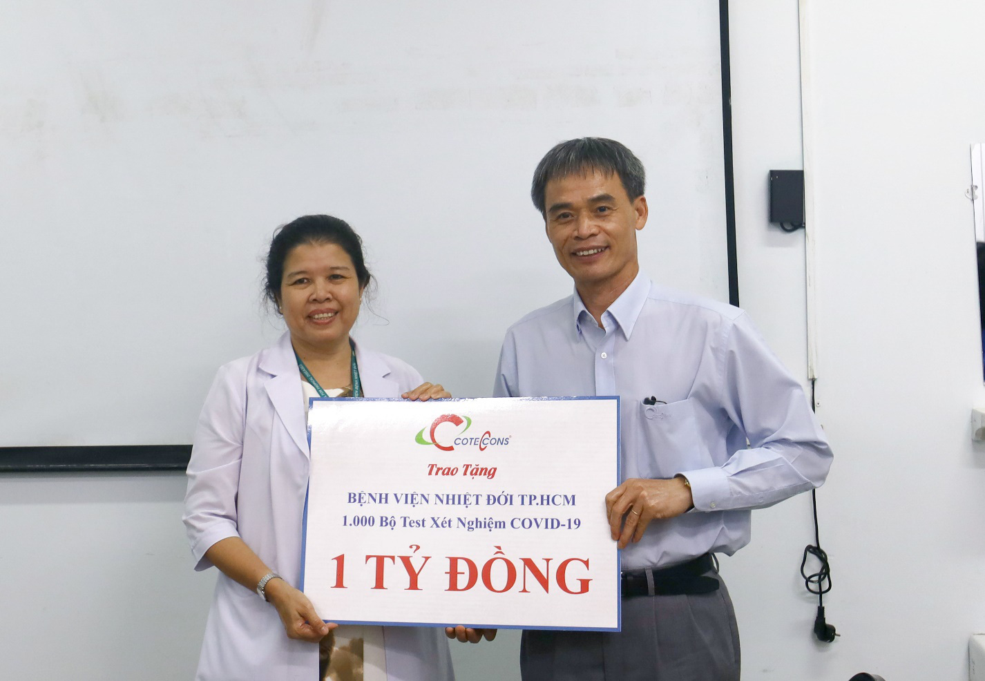 Coteccons chung tay phòng, chống dịch COVID-19