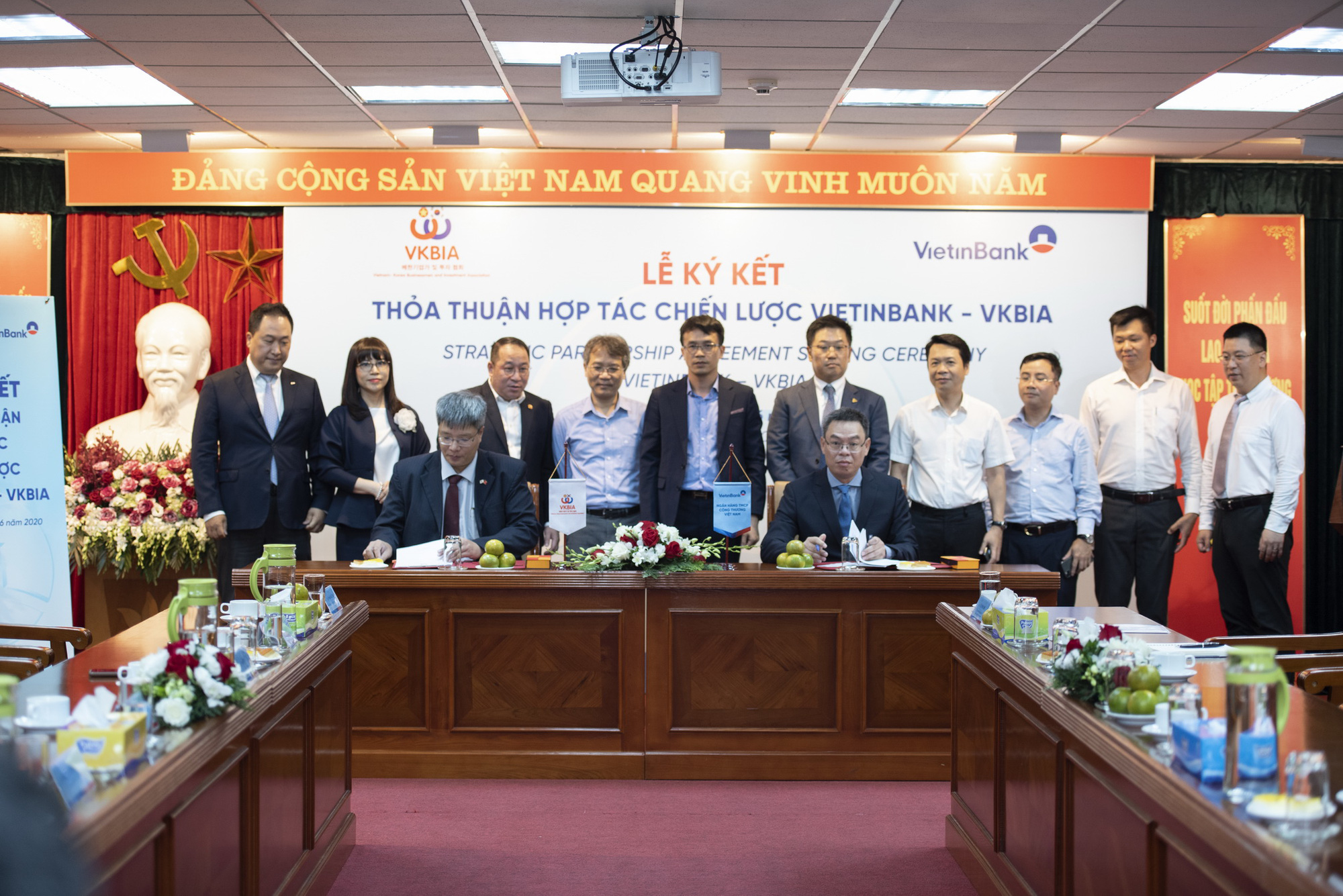 Ra mắt văn phòng Hiệp hội Doanh nhân và đầu tư Việt Nam – Hàn Quốc tại Việt Nam