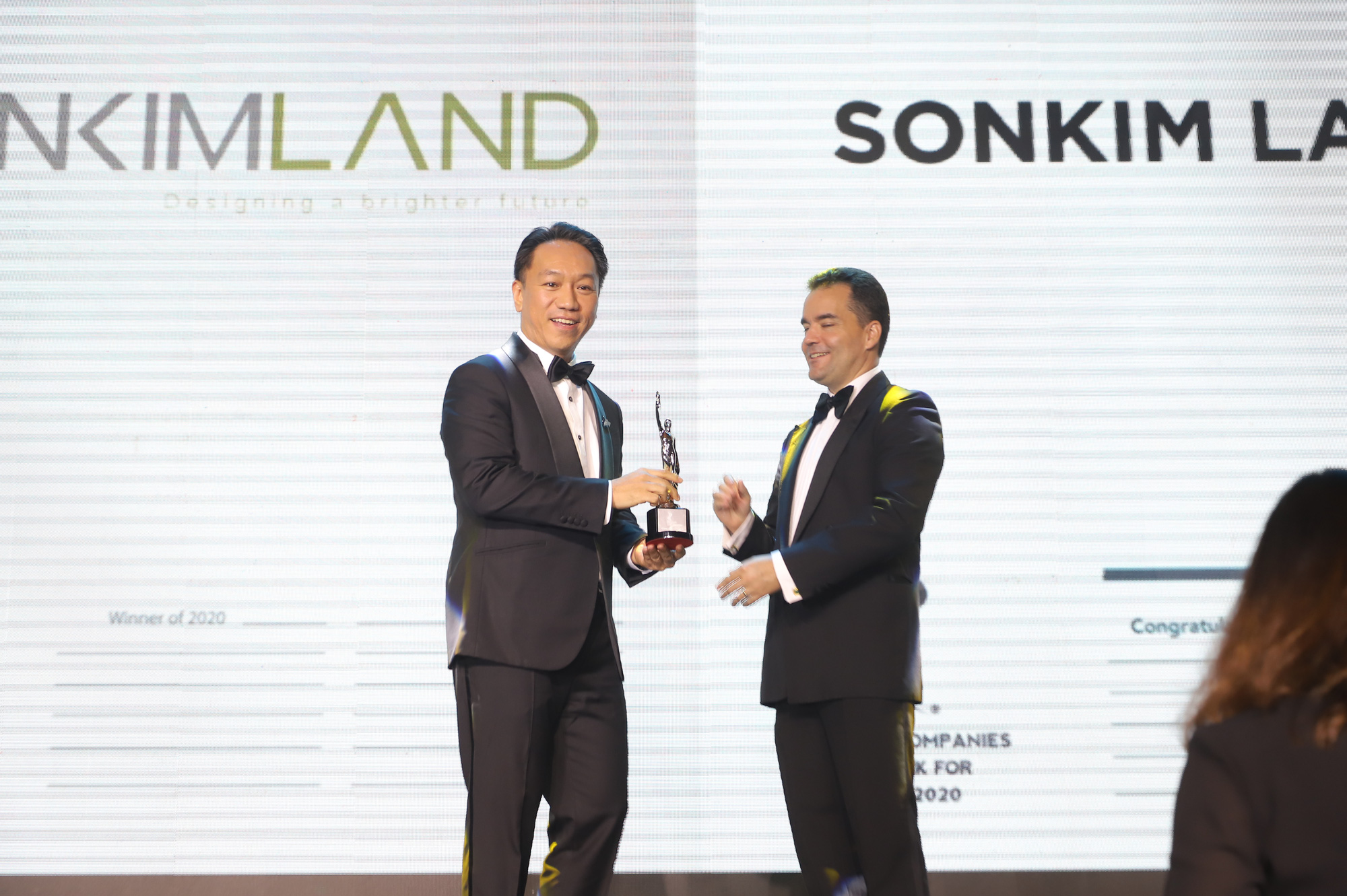 SonKim Land đạt giải thưởng "Môi trường làm việc tốt nhất Châu Á 2020"