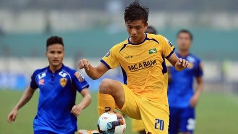 Sài Gòn FC lên đầu bảng, SLNA thua 3 trận liền - Ảnh 1.