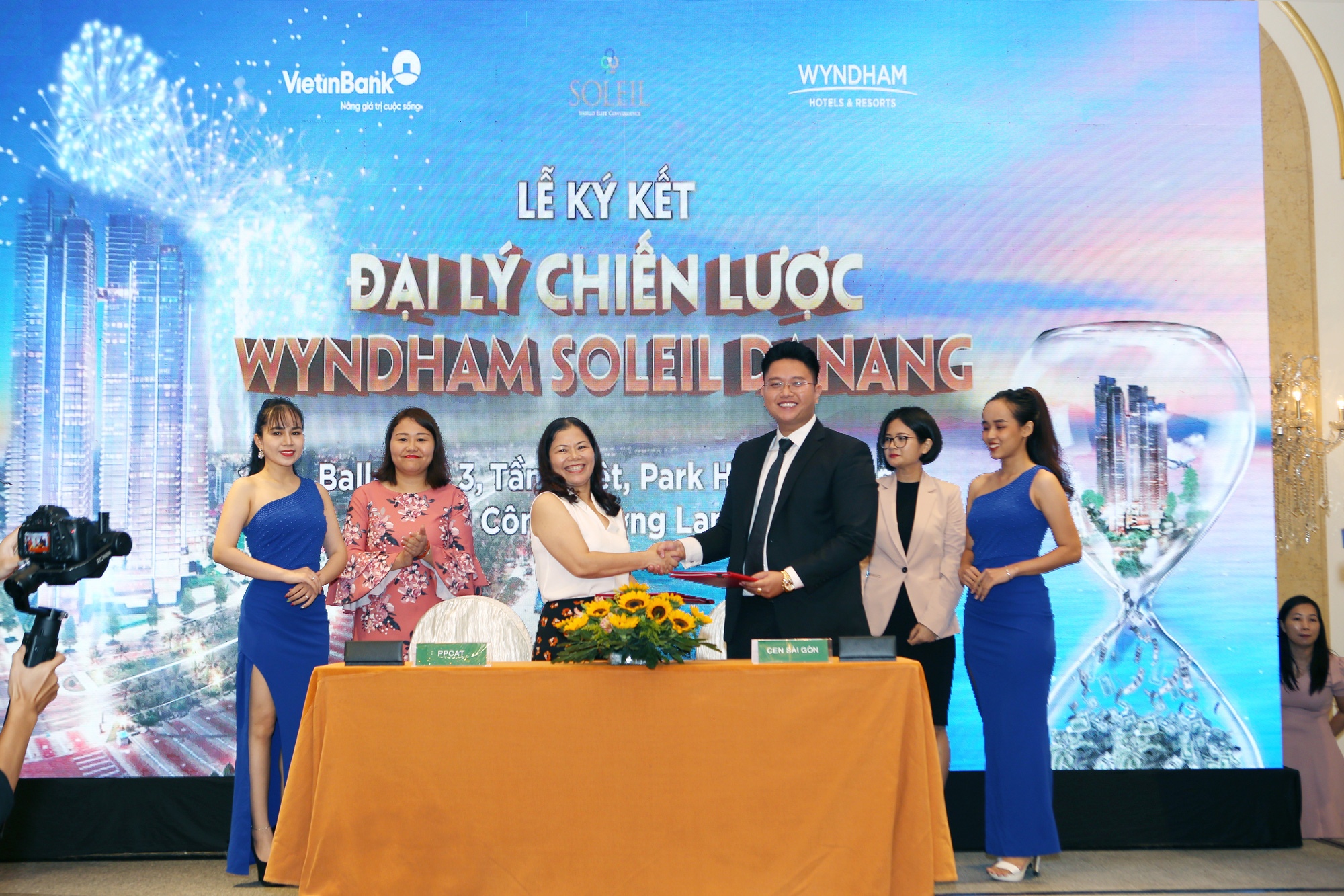 Lễ ký kết Đại lý chiến lược Wyndham Soleil Danang