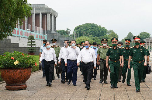 Mở cửa trở lại Lăng Chủ tịch Hồ Chí Minh từ ngày 15-8 - Ảnh 1.