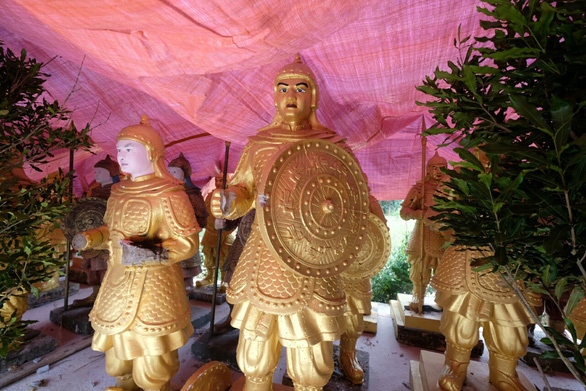 The head of Dai Nam spoke about the origins of the statues of soldiers like the soldiers of Tan Thuy Hoang - Photo 1.