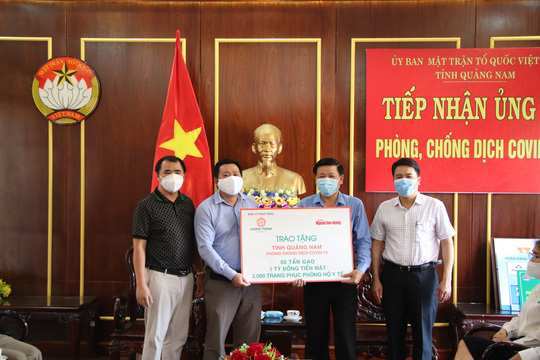 Đà Nẵng, Quảng Nam tiếp nhận hỗ trợ từ Tập đoàn Hưng Thịnh thông qua Báo Người Lao Động - Ảnh 2.